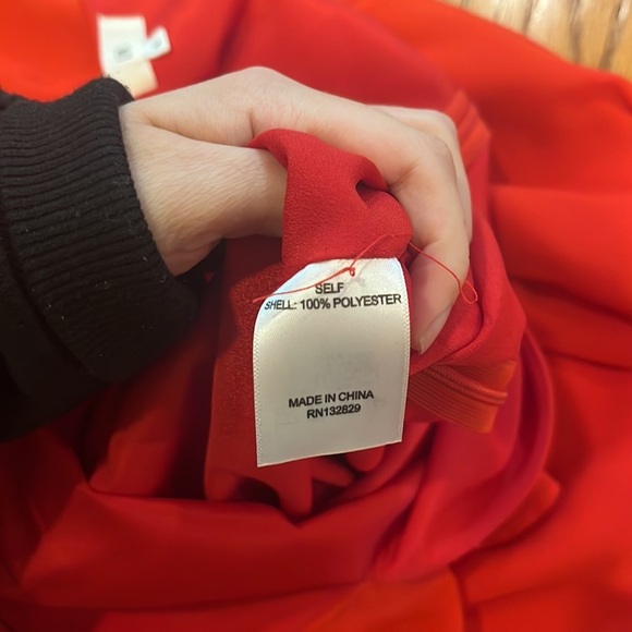 LPA Woman’s Ruffle Red Jumpsuit Size S - Picture 7 of 7